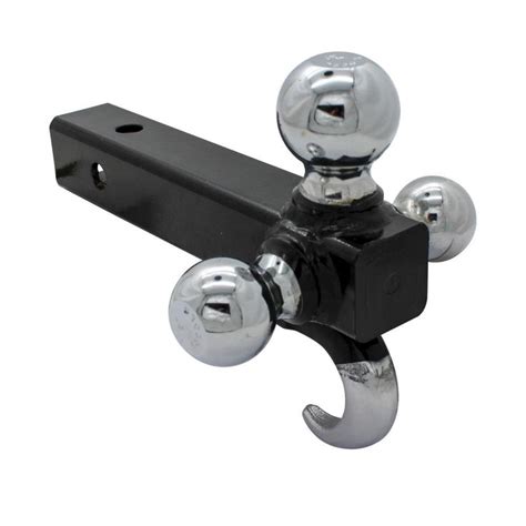 Home depot hitch - Rated for 20,000 lbs. gross trailer weight and 5,000 lbs. vertical load, this 20K 5th wheel hitch comes with a set of CURT OEM puck system 5th wheel legs designed to be mounted on a Ram truck with the truck bed puck system. Fits Ram long-bed pickups with the OEM truck bed puck system. Cast yoke with poly-torsion inserts to suppress shock loads ...